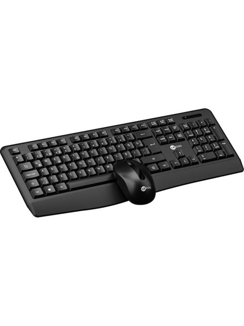 Lenovo Lecoo KW211 Kablosuz Türkçe Q Klavye & Mouse Set Siyah SİYAH KLAVYE MOUSE SET